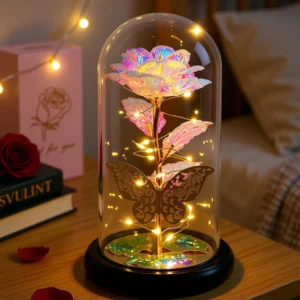 teddy bear gift with flower